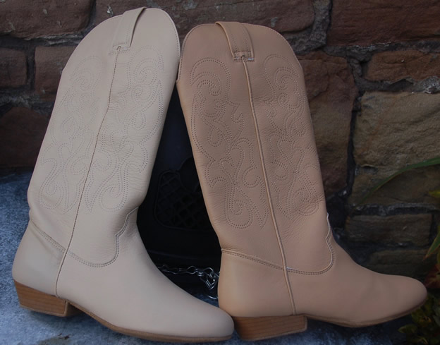 Prodance boots tan and bone